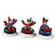 Snow Tubers 3-piece set, Lemax figurine for Santa's Wonderland collection, 1.7x4.6x1.6 in - 62638 s1