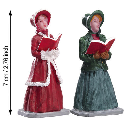 Christmas Harmony set 4 pezzi statuina Lemax Caddington Village 7x11x3 cm - 72403 2