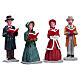 Christmas Harmony set 4 pezzi statuina Lemax Caddington Village 7x11x3 cm - 72403 s1