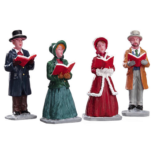 Christmas Harmony conjunto de 4 peças estatueta Lemax Caddington Village 7x11x3 cm - 72403 1
