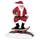 Skateboard Santa statuina Lemax 8x7x4 cm - 72498 s1