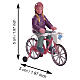 Bike Ride set 3 pezzi statuina Lemax 5x6x5 cm - 72502 s2