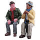 Chatting With Old Friends set 2 pezzi statuina Lemax 6x5x2 cm - 72507 s1