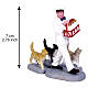 Merry Milkman set 4 pezzi statuina Lemax Jukebox Junction 7x7x4 cm - 72511 s2