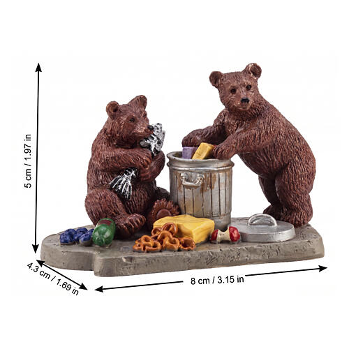 Bear Buffet statuina Lemax Vail Village 5x8x4 cm - 72522 2