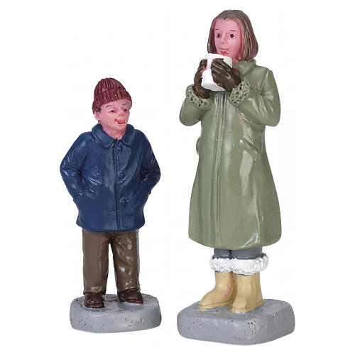 Can I Have Some Too set 2 peças estatueta Lemax 7x4x2 cm - 72525 1