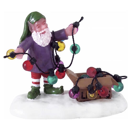 Untangling The Lights statuina Lemax Santa'S Wonderland 5x6x3 cm - 72551 1