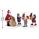 Present Procession set 4 pezzi statuina Lemax Santa'S Wonderland 6x13x4 cm - 72553 s2