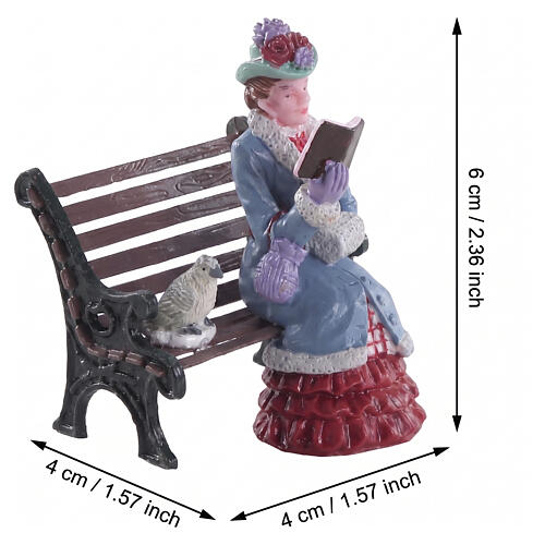 Peace And Quiet statuette Lemax Caddington Village 6x4x4 cm - 82580 2