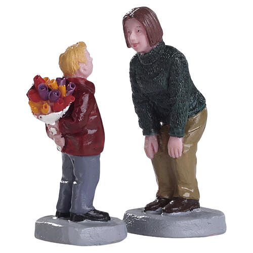 For Mom set 2 pezzi statuina Lemax 6x5x2 cm - 82581 1