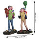 Coming Home From The Fair set 2 pièces statuette Lemax 7x7x5,2 cm - 82582 s2