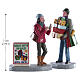 Shopping Teamwork set 2 pièces figurine Lemax Vail Village 7x9x3 cm - 82584 s2