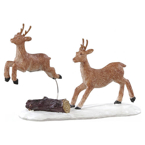 Prancing Reindeer figurine by Lemax, Vail Village, 8x12x4 cm - 82586 1