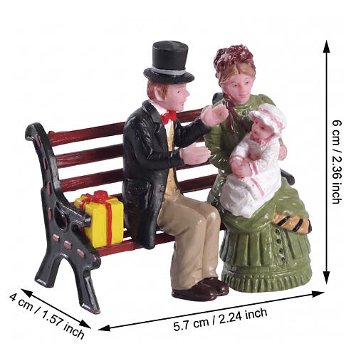 Baby's First Christmas estatueta Lemax Caddington Village 6x6x4 cm - 82607 2