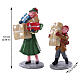 Christmas Rush 2-teilig Lemax Caddington Village Figur 6x6x3 cm - 82610 s2