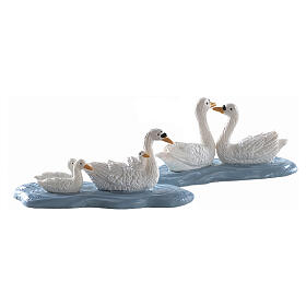 Swans 2-teiliges Figuren-Set Lemax 3x14x3 cm - 82613