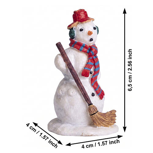 Mister Snowman statuina Lemax 6x4x4 cm - 92336 2