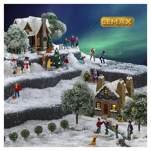 Mister Snowman statuina Lemax 6x4x4 cm - 92336 3