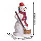 Mister Snowman statuina Lemax 6x4x4 cm - 92336 s2