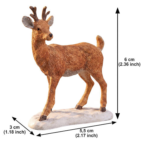 Deer On The Hoof statuette Lemax 6x5x3 cm - 92343 2