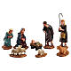 Figurines de la Nativité set 8 pièces statuette Lemax 7x22x3 cm - 92351 s1
