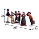 Townsfolk Figurines set 6 pezzi statuina Lemax Caddington Village 7x19x3 cm - 92355 s2