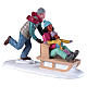 Estatueta Family Snow Day Lemax Vail Village 7x9x4 cm - 92755 s1