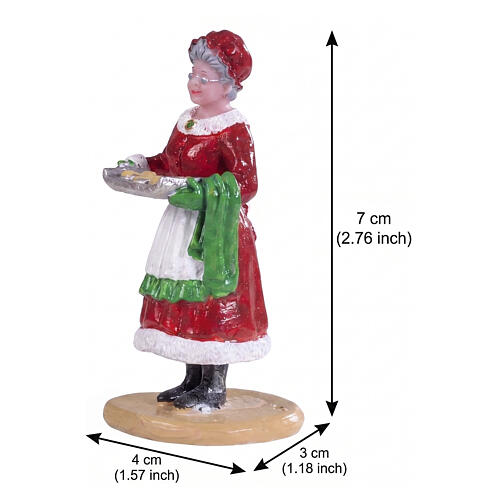 Mrs. Claus Cookies Figur Lemax Santa's Wonderland 7x4x3 cm - 92759 2