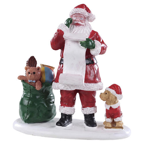 Naughty Or Nice Santa estatueta Lemax da coleção Santa's Wonderland 7x7x4 cm - 92760 1