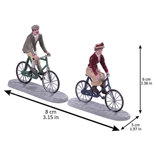 Bike Ride Date Set 2-teilig Lemax Caddington Village 6x5x8 cm – 92763 2