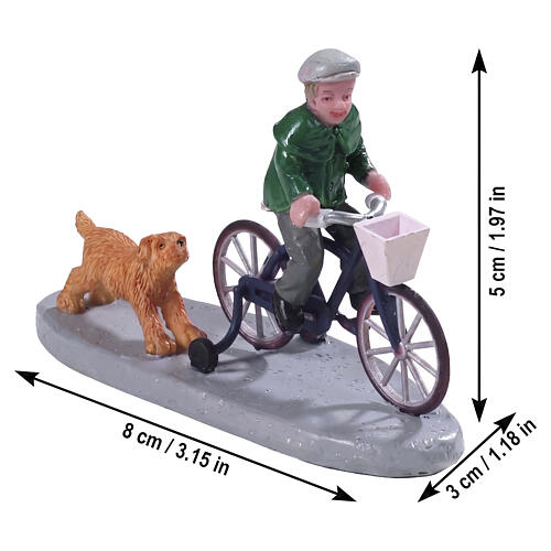 Biking Fun Lemax Figur 5x8x3 cm – 92764 2