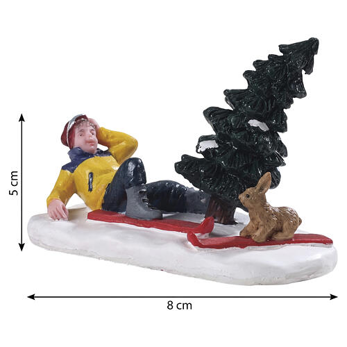 Ski Bunny Lemax Figur Vail Village 5x8x5 cm – 92765 2