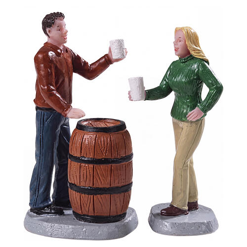 Cheers! 2-teiliges Figuren-Set Lemax 7x6x4 cm - 92769 1