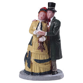 Dickens Couple estatueta Lemax Caddington Village 7x4x3 cm - 92772