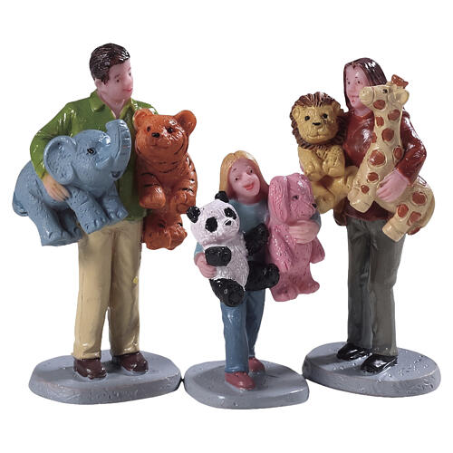 Prize Winners, 3-piece Lemax figurine set, 2.7x3.5x1 in - 92776 1