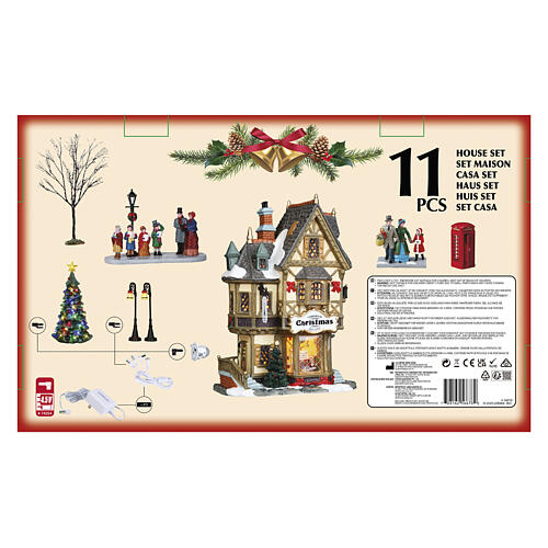 Tannenbaum Christmas Shoppe Set article Lemax Caddington Village 28x45x13 cm - 56678 2