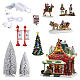 Festive Tidings Nursery Set articolo Lemax Santa'S Wonderland 27x48x20 cm - 66708 s1