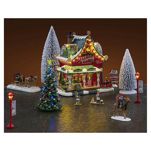 Festive Tidings Nursery Set Lemax Santa's Wonderland 27x48x20 cm - 66708 2