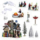 Bighorn Peak Mountain Sports Snow Gear Set Lemax Vail Village 23x49x15 cm - 66709 s1