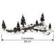 Mill Stream Fork by Lemax, modular stream, 3.9x11.4x7.5 in - 13367 s2