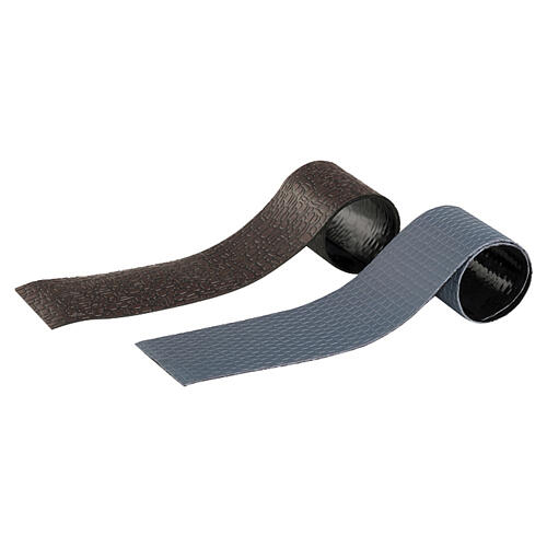 Cobblestone and Pebble Roads 2-piece set for Lemax, 18.0x5 in - 24004 1