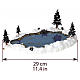 Mill Pond Lemax Teich in Schneelandschaft 10x29x21 cm - 94387 s2