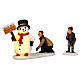 Frosty's Friendly Greeting 2-teiliges Set beleuchtet (4,5 V) Lemax 6 cm - 4511 s1