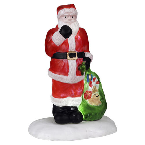 Santa's Here (4.5V) elemento iluminado Lemax da coleção Santa's Wonderland 7x11x3 cm - 24966 1