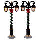 Splendid Lights set 2 pezzi (4.5V) illuminato Lemax Caddington Village 11x4x2 cm - 34090 s1