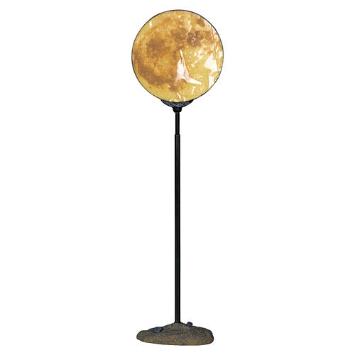 Lighted Village Moon (4.5V), illuminated Lemax accessory, 11.8x2.5x1.6 in - 44170 1