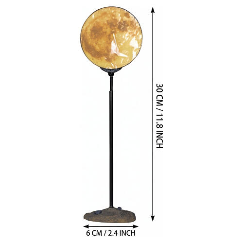 Lighted Village Moon (4.5V) lua iluminada Lemax 30x6,3x4 cm - 44170 2