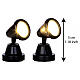 Round Spot Light set 2 pezzi (4.5V) illuminate Lemax 3 cm - 44756 s2