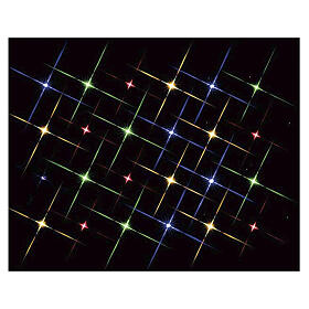 Super Bright Multi Color Light String set 24 pièces (4,5V) élément illuminé Lemax 150 cm - 84382