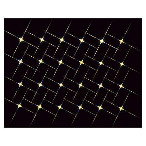 Super Bright Yellow Light String mit 24 LEDs (4,5 V) gelbe Lemax Lichterkette 150 cm - 84383 1